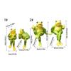 Frogs Figurine Pot Hangers Decorations,Hanging Frogs Figurine Garden Decors