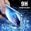 For iPhone 16 15 14 Plus 13 12 11 Pro X Xs Max XR Tempered Glass Screen Protector HD Full Coverage Easy To Install Tool Accessories