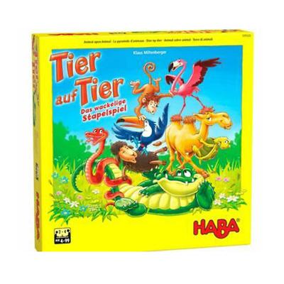 Tier Auf Tier Das Wackelige Stapelspiel Board Game