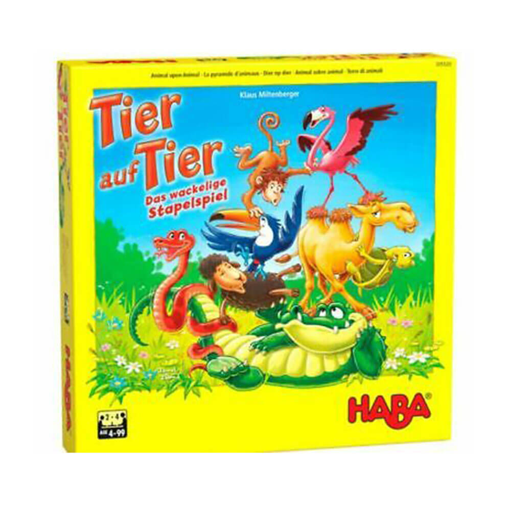 

Настольная игра Tier auf Tier Das wackelige Stapelspiel