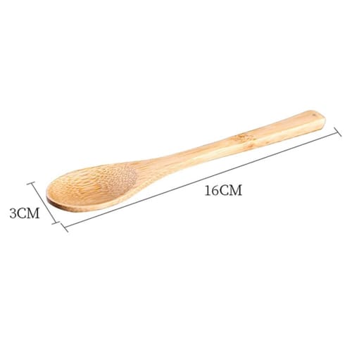 Matcha Tea Utensils: Bamboo Tea Scoop, Dessert Spoon, Coffee Spoon, Teaspoon