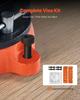 VEVOR Bench Vise, 203 mm(8") Jaw Width, 203 mm(8") Max Jaw Opening Multipurpose Vise with 360 degreesSwivel Locking Base
