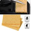 10Pcs Cleaning Sponge Cleaner Yellow High Temperature Enduring Cleaner Sponge For Electric Welding Soldering Iron Tip
