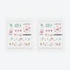 LINA 01 (2 Sheets) - Tattoo Sticker/Temporary Tattoo