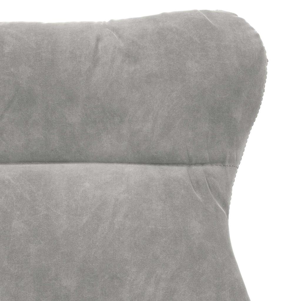 Armchair Light Grey 69 X 74 X 93 Cm Velvet