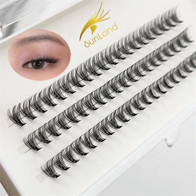 SL WIMPERN 320 Stück Cluster-Wimpern 30D 40D 50D C D Schwung Wimpern-Cluster Mix 8-16mm Einzelne Wimpern DIY Wimpernverlängerungs-Set