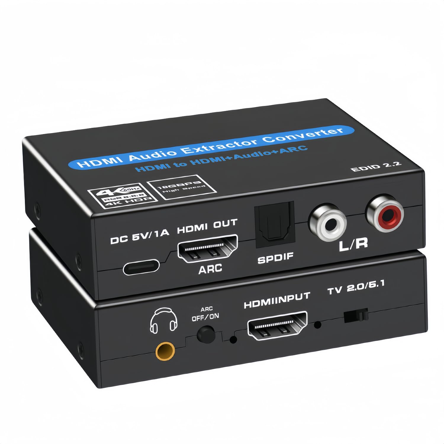 HDMI Audio Splitter with ARC SPDIF
