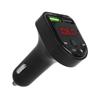 F5 Car FM Transmitter Bluetooth 5.0 MP3 Player USB2.0 Phone Charging with Colorful Ambient Light