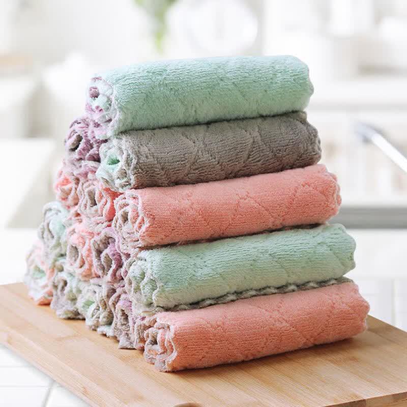 Penguin Tuan Tuan Coral Fleece Dishcloths (50-Pack)