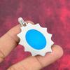 Sleeping Turquoise 925 Solid Sterling Silver Pendant, Handmade Gemstone Pendant Jewelry, Gifts For Wife Brand New Pendant