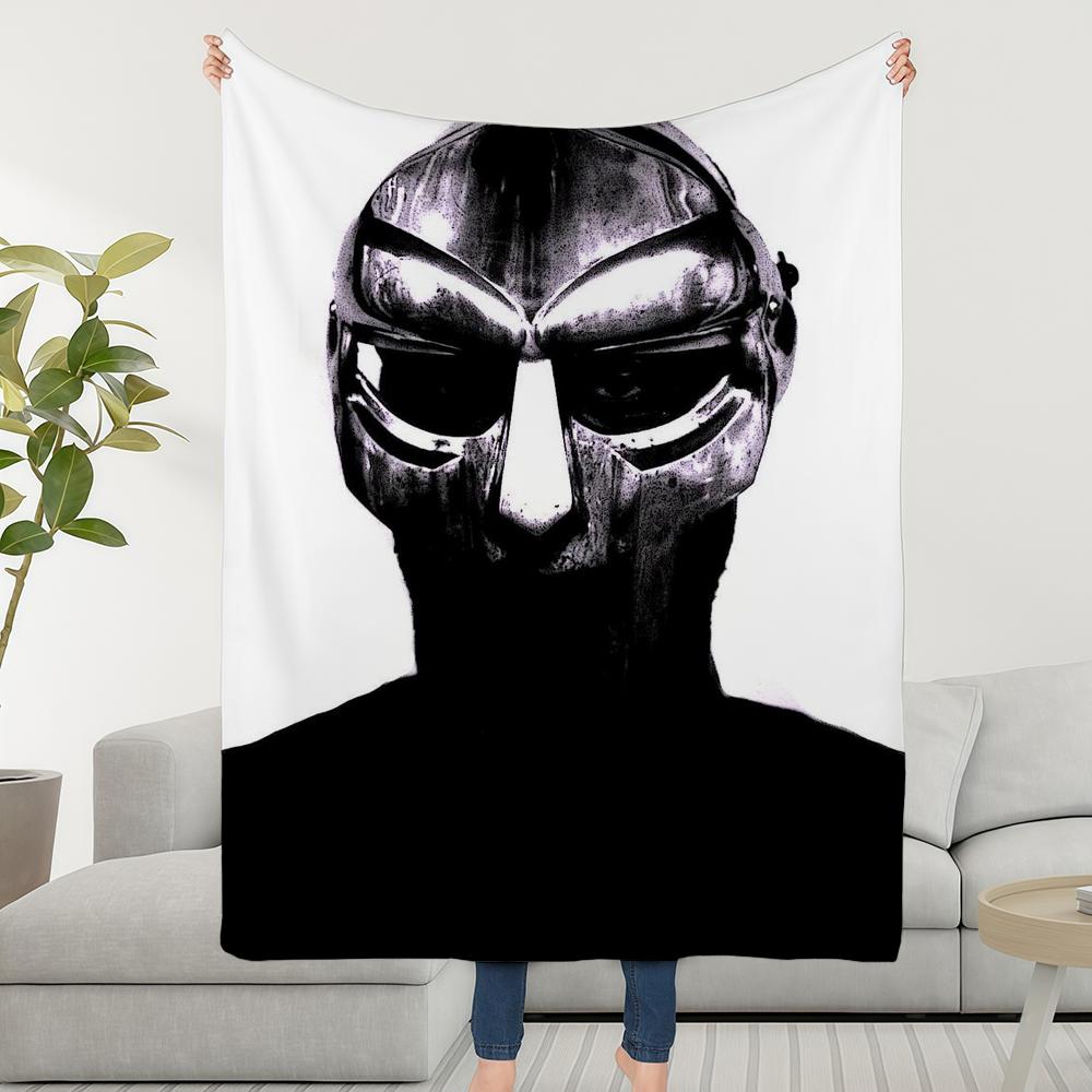 

D-DOOMS-ES Blanket Throw M-MFS-ES Super American Cosy Plush Living Room Sofa Rapper Couch Childish Birthday Gifts 30x40in