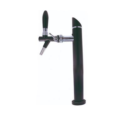 Black Tower CNS 1-pipe Draw-off Column, Ø40mm Chrome-plated for Beer
