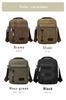 Stylish canvas shoulder shoulder 4 body messenger canvas water one brown [B-TALK] bag, vertical, crossbody, bag, unisex, colors, multi-storage,