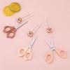 Capybara Cartoon Student Scissors - Cute Guinea Pig-Shaped Kids' Stationery for Paper Cutting