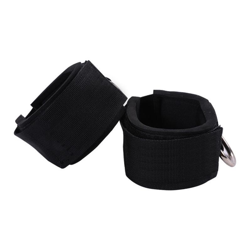 In-stock Adult Fitness Ankle Strap with Buckle Closure for Leg and Glute Training Foot Loop and Leg Resistance Rope Gym Rack