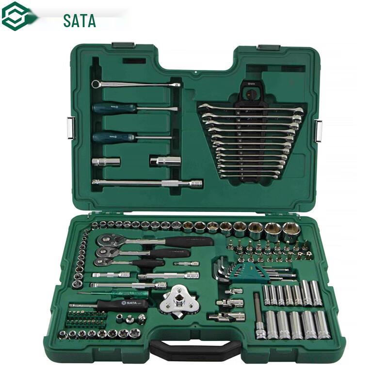 SATA 09014A 128-Piece Automotive Repair Tool Set