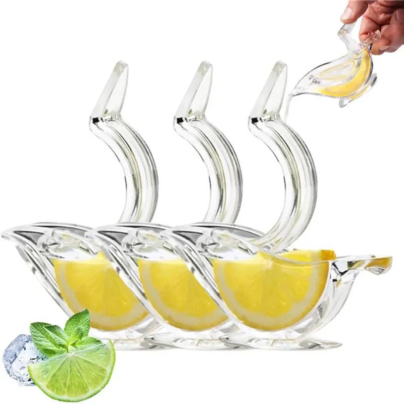Portable Manual Juicer, Lemon And Citrus Juicer, Bird Shaped Transparent Manual Fruit Juicers, Household Kitchen And Bar Tools