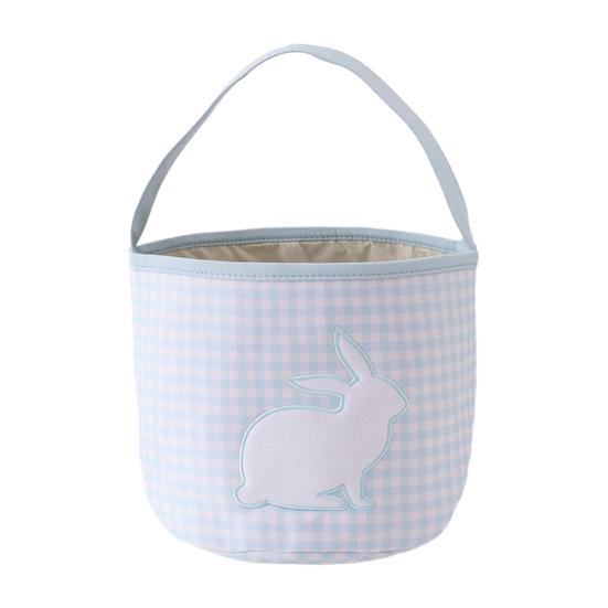 

Easter Tote Bag Decorative Bunny Basket Spring Holiday Bag Egg Collecting Festive Party Indoor Outdoor Decoration B