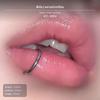 Nep Lipring, Niet-doorboorde Punk Lichaams Sieraden, Clip-On Neus Halloween Zilveren Eenvoudige Ring