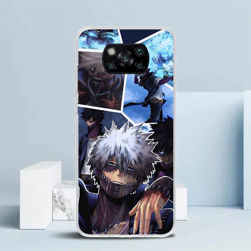 My Hero Dabi Bnha Phone Case For Xiaomi Poco F7 Ultra X5 X6 X7 Pro M7 Redmi 15C 15 13C 13 12C 12 10C 10 10A 9 9C 9A 9T Cover Poc