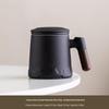 Ceramic Tea & Water Separation Mug with Lid and Filter - Ideal for Office or Personal Use, Perfect As a Business Gift