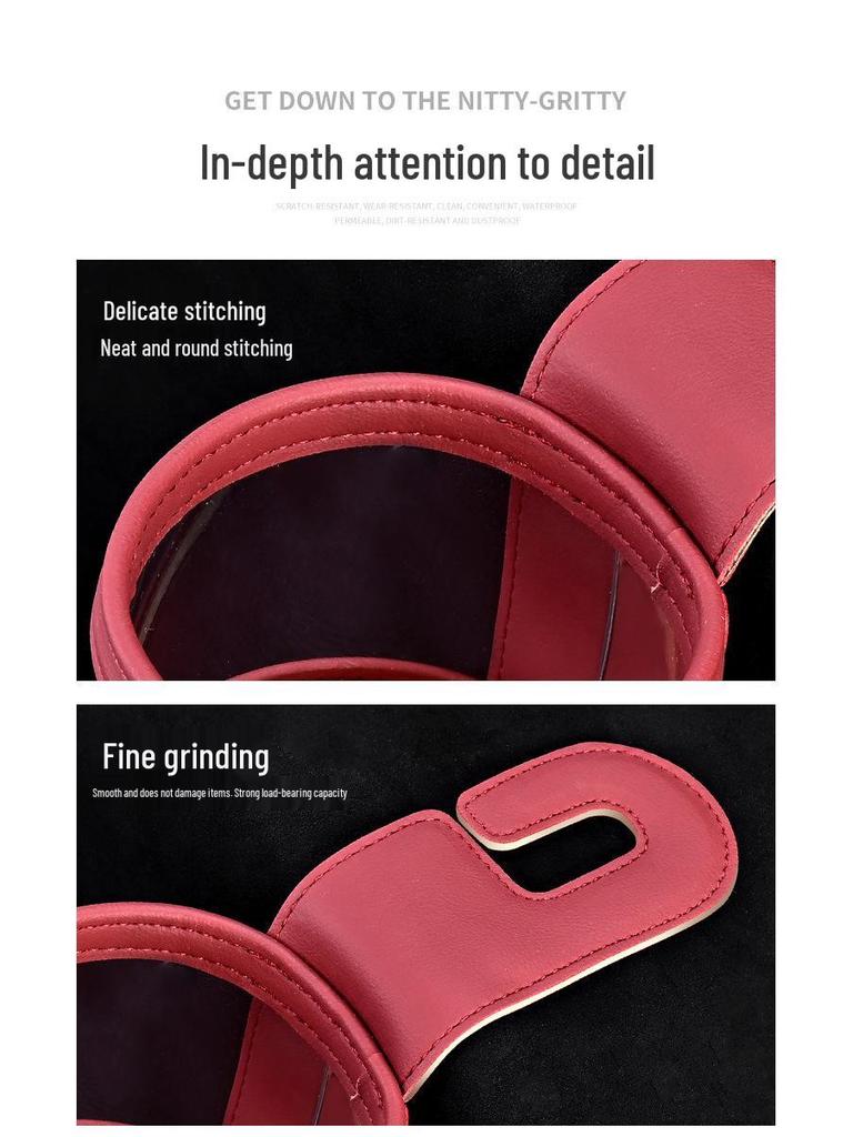 Multifunctional Car Seat Back Hook & Cup Holder for Rear Storage