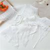 Lace Fake Collar Shoulder for Women Blouse Dress Shirt T-shirt Vest Jacket Detachable Collars Scarf Shawl Decoration Scarves