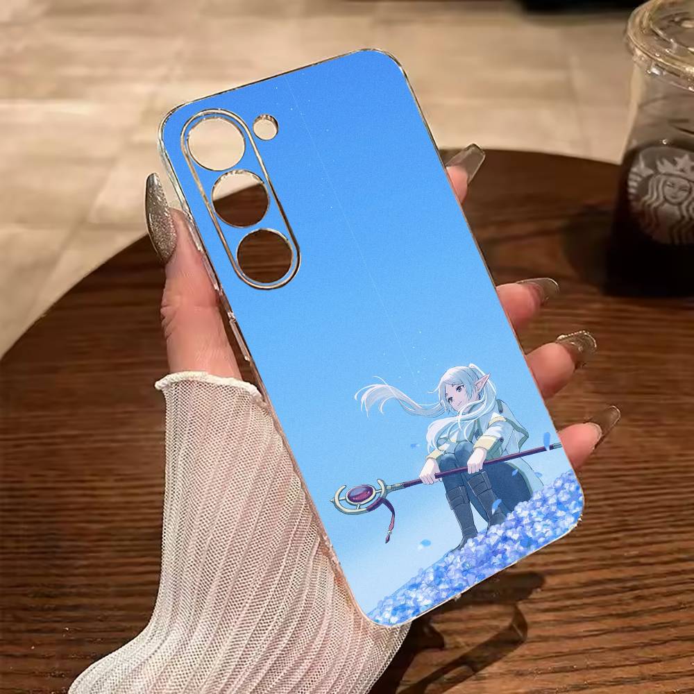 

B-Beyond Journey F-Frieren And Fern Clear Soft Silicone Phone Case for Samsung Galaxy A71, A70, A52, A51, A40, A30 Samsung a30 a20