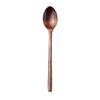 Wooden Small Spoon Coffee Spoon Honey Stirring Spoon Children's Tableware Retro Style Creative Wooden Spoon