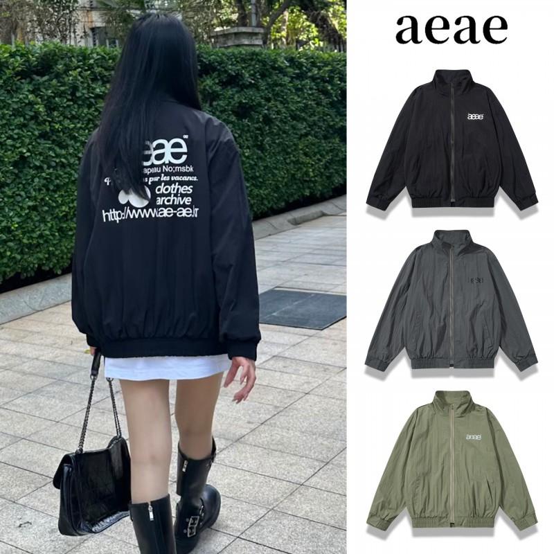2026 Womens Casual Cotton Blend Jacket Letter Print Stand Collar Loose Fit Outdoor Coat