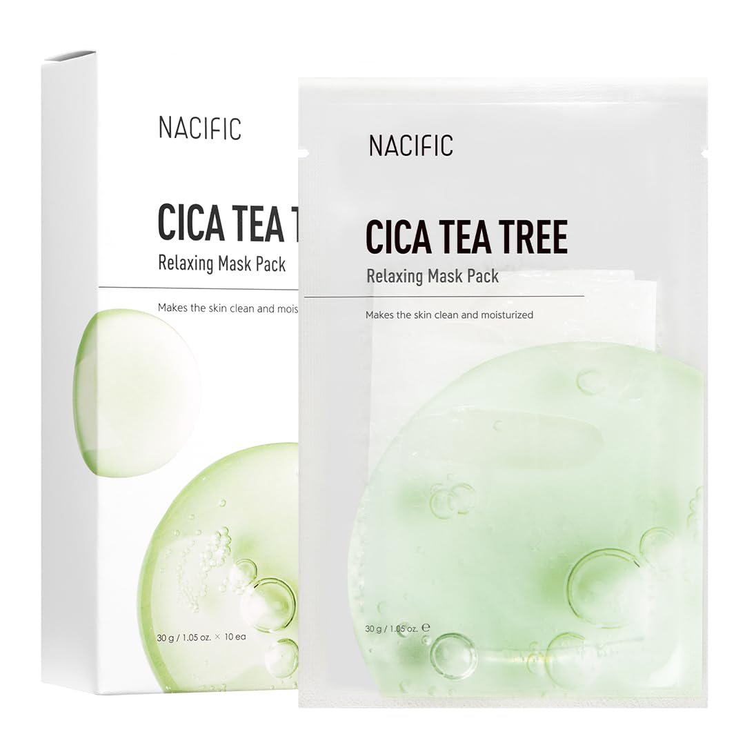 

Расслабляющая маска Cica Tea Tree [NACIFIC] (10 листов)