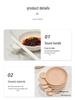 Ceramic Cream-Style Dipping Dish for Seasonings and Sauces