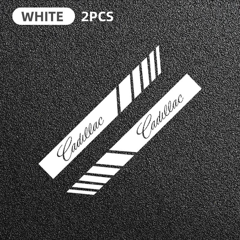 2Pcs Car Rearview Mirror Sticker Decals Auto Exterior Accessories For Cadillac Escalade CTS ATS SRX STS XT5 XT4 XT6 XTS CT4