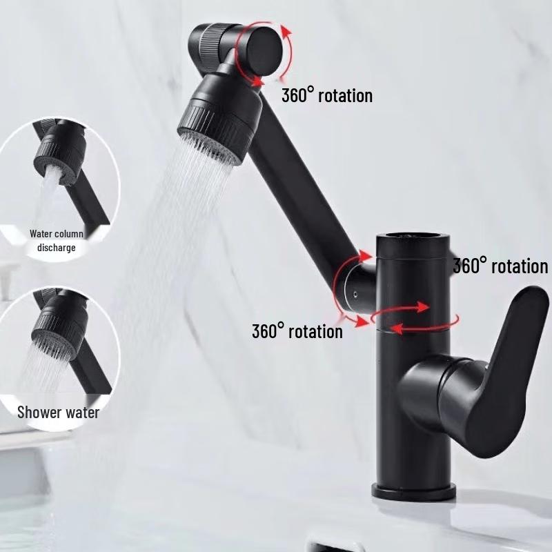 TLXT Digital Display Hot/Cold Basin Faucet