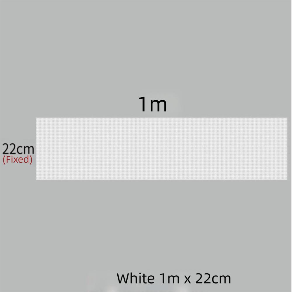 DIY Crafts Water Soluble Canvas Cross Stitch Supplies 14CT Waste Canvas for Cross Stitch Disappear In Water Transparent