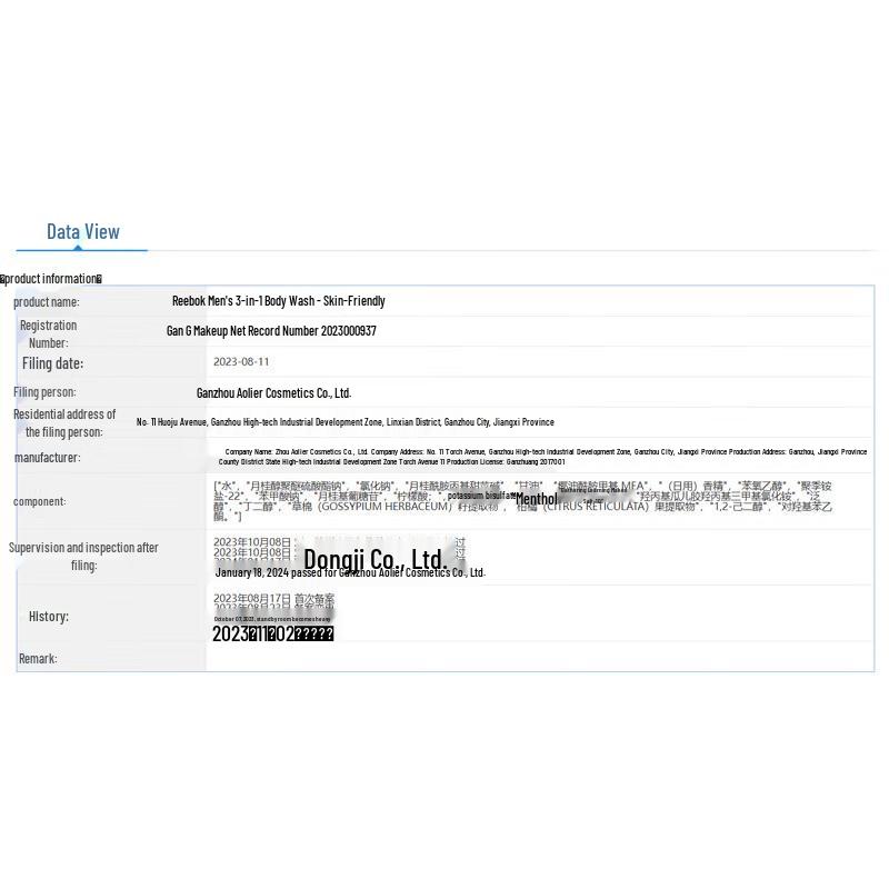 Reebok Men's 3-in-1 Shower Gel