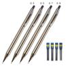 Vollmetall-Druckbleistift 0,3 mm/0,5 mm/0,7 mm/0,9 mm Hohe Qualität HB Automatik-Bleistifte Schreib-Schul-Bleistifte Bürobedarf