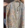 This Year's Popular Beautiful New Chinese Zen National Style Heavy Industry Jacquard Embroider Outwear Female Accessible Luxury Fancy Old Money Style