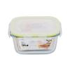 Chahua 500ml Square Tempered Glass Food Container