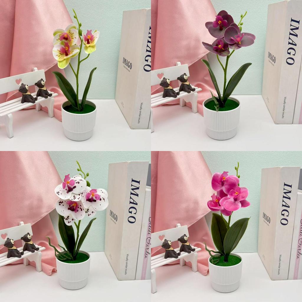 Butterfly Orchid Decorative Artificial Flower For Wedding Arrangements And Photography Sets