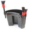 Car Detailing Bucket Organizer - Portable Auto Wash Tool Hanger, Black