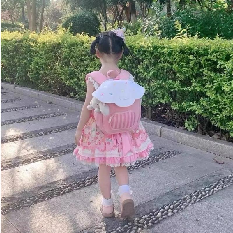 Новый модный милый детский маленький рюкзак с милыми грибами — фото 3