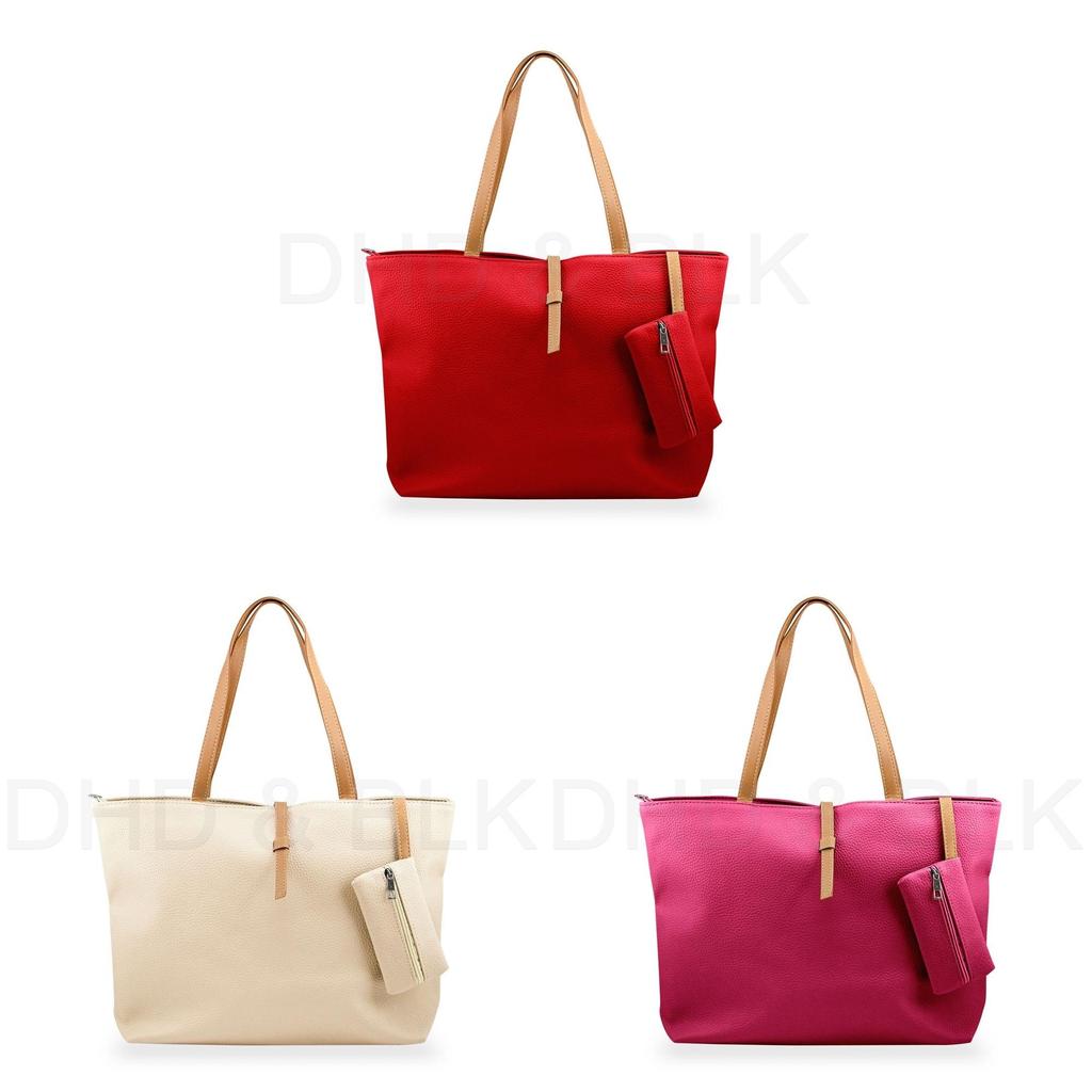 Modern New Womens Faux Leather Fashion Tote With Durable Build And Eyecatching Style
