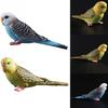 Simulation Mini Parrot Cute Bird Figurine Animal Home Decoration Miniature Garden Decoration