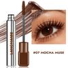 8 Colors Green Mascara Thick Curling Waterproof Natural Eyelashes Long Lasting Blue White Pink Black Eye Makeup Korean Cosmetics