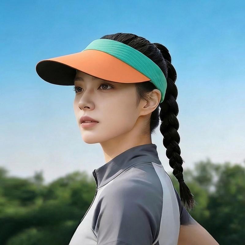 Ice Silk Sun Hat With Wide Brim For Outdoor Sun Protection And Uv Blockage For Women