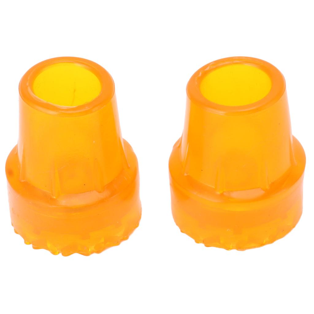 2 ks Nástavce na hůl Protiskluzové Gumové Podložky na Hůl Gumové Nástavce Náhradní pro Chodící Hůl