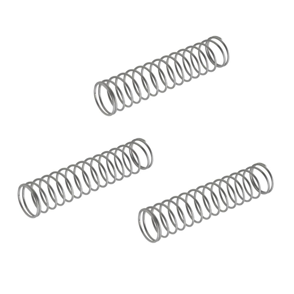 3PCS Silver Piston Valve Spring Metal Trumpet Piston Spring Trumpet Maintenance