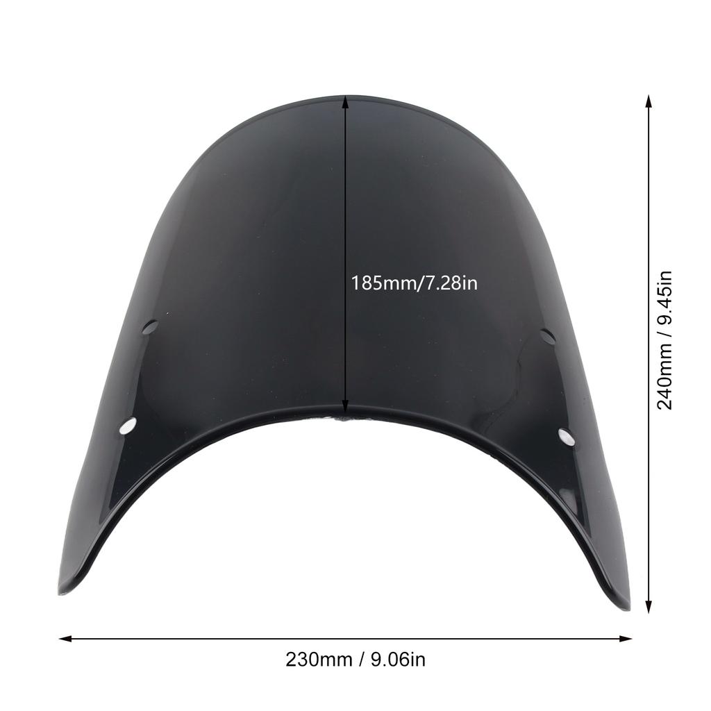 Acrylic Motorcycle   Windscreen Fit for   CB125R CB250R CB300R 2018‑2020