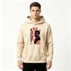 Men Fight Club Graphic Print Pullover Hoodie Casual Long Sleeve Streetwear Hooded Sweatshirt